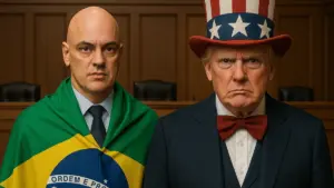 Trump x Moraes - IA