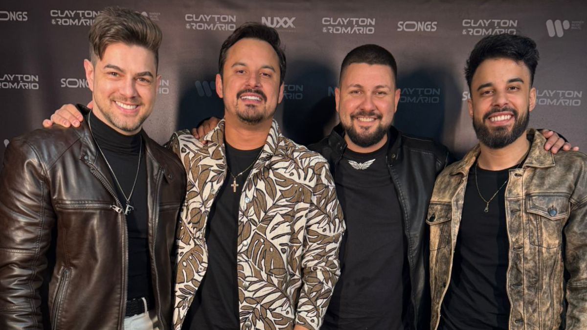 Fernando & Fabiano celebram nova parceria com Clayton & Romário em “Fiel e Cheiroso”